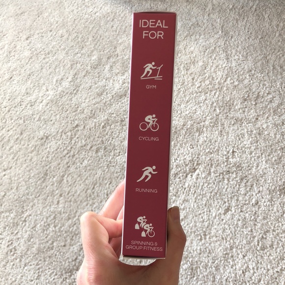 Mi Pulse Pink/Gray Smart Sports Bra with Heart Rate Monitor Attachment - Picture 7 of 15